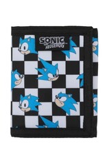 SEGA - SONIC - The Sedgehog Checkered Kids Trifold Wallet