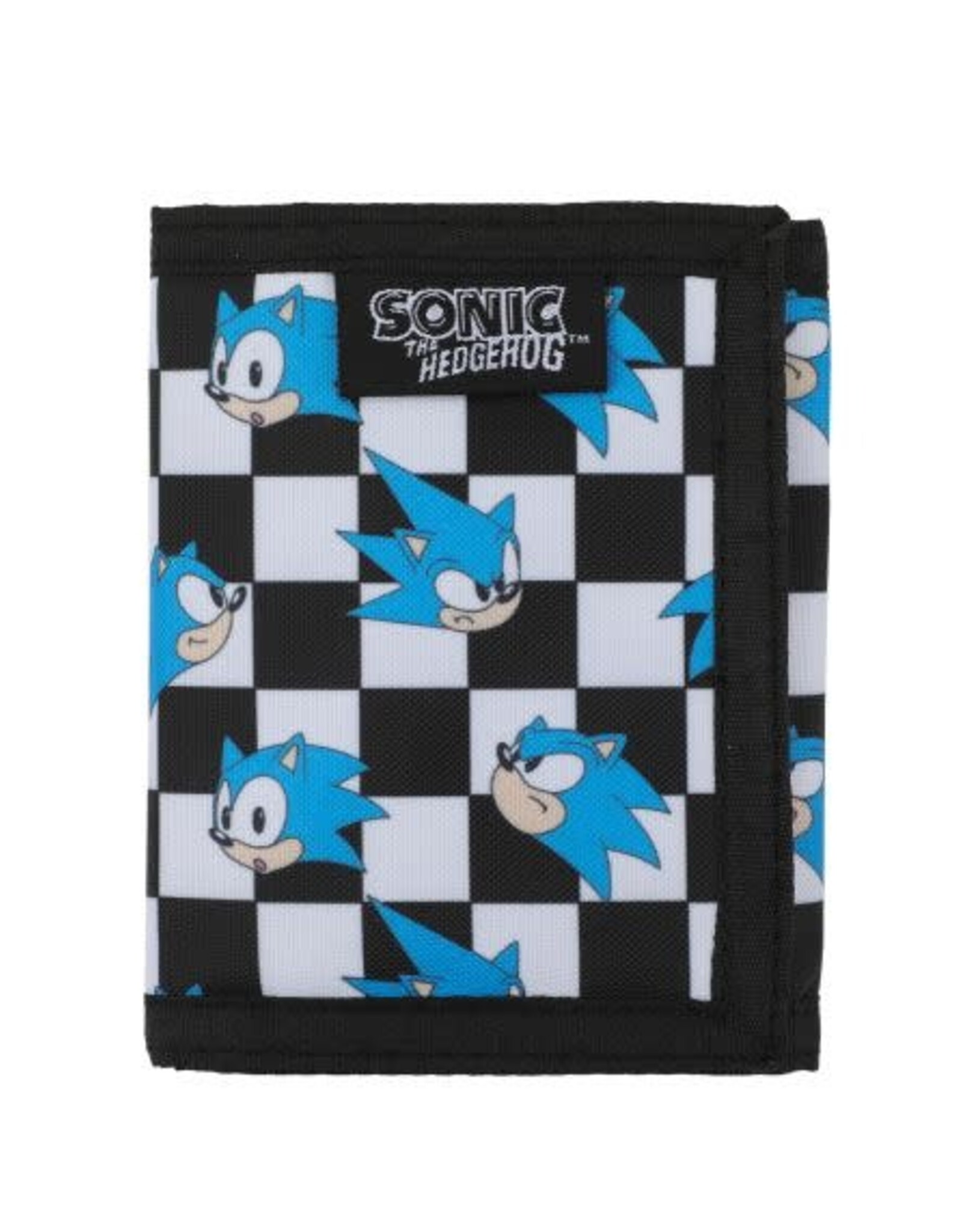 SEGA - SONIC - The Sedgehog Checkered Kids Trifold Wallet