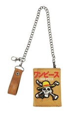 One Piece Skull Logo Chain Wallet