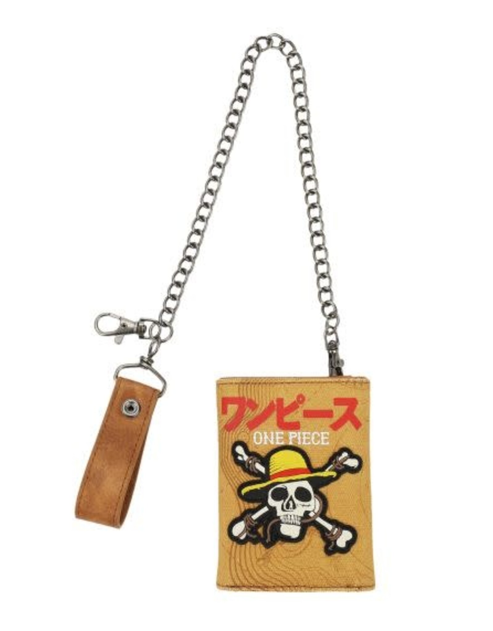 One Piece Skull Logo Chain Wallet