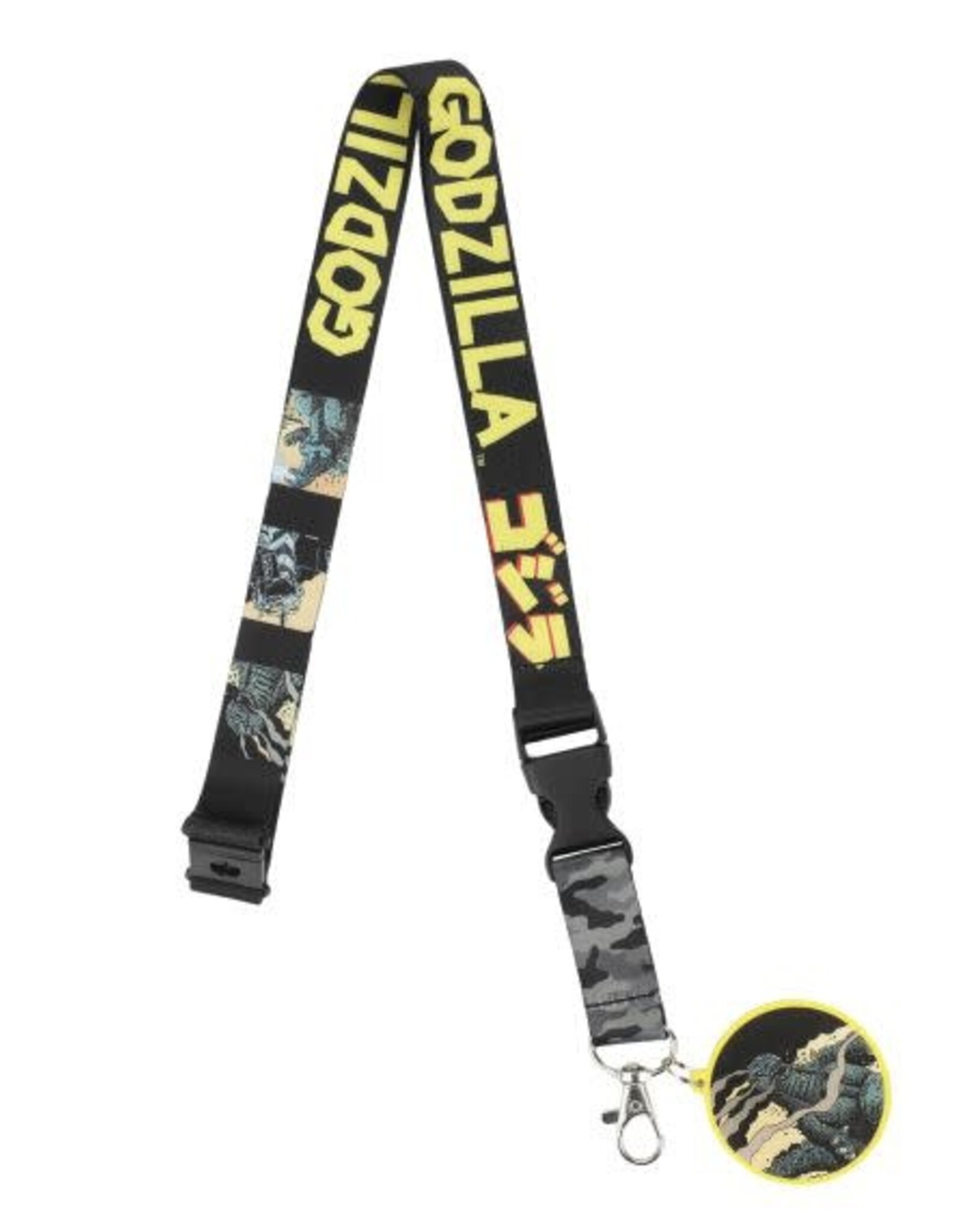 GODZILLA - Double Side Lanyard