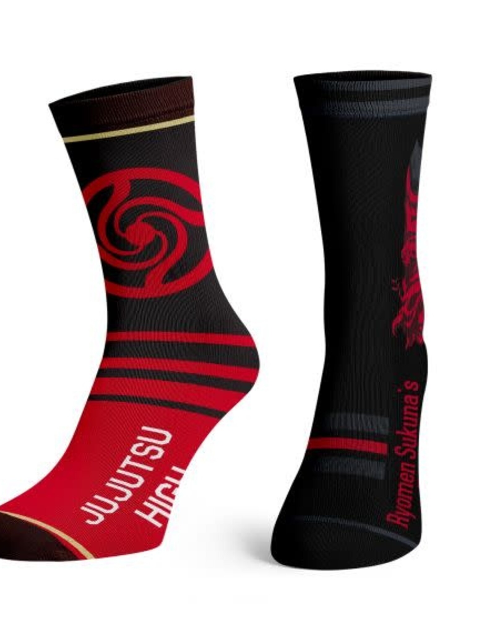 CRUNCHYROLL -JUJUTSU Kaisen - 2 Pack Crew Socks