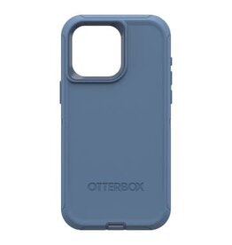 iPhone 15 Pro Max Otterbox Defender Series Case - Blue - Baby Blue Jeans