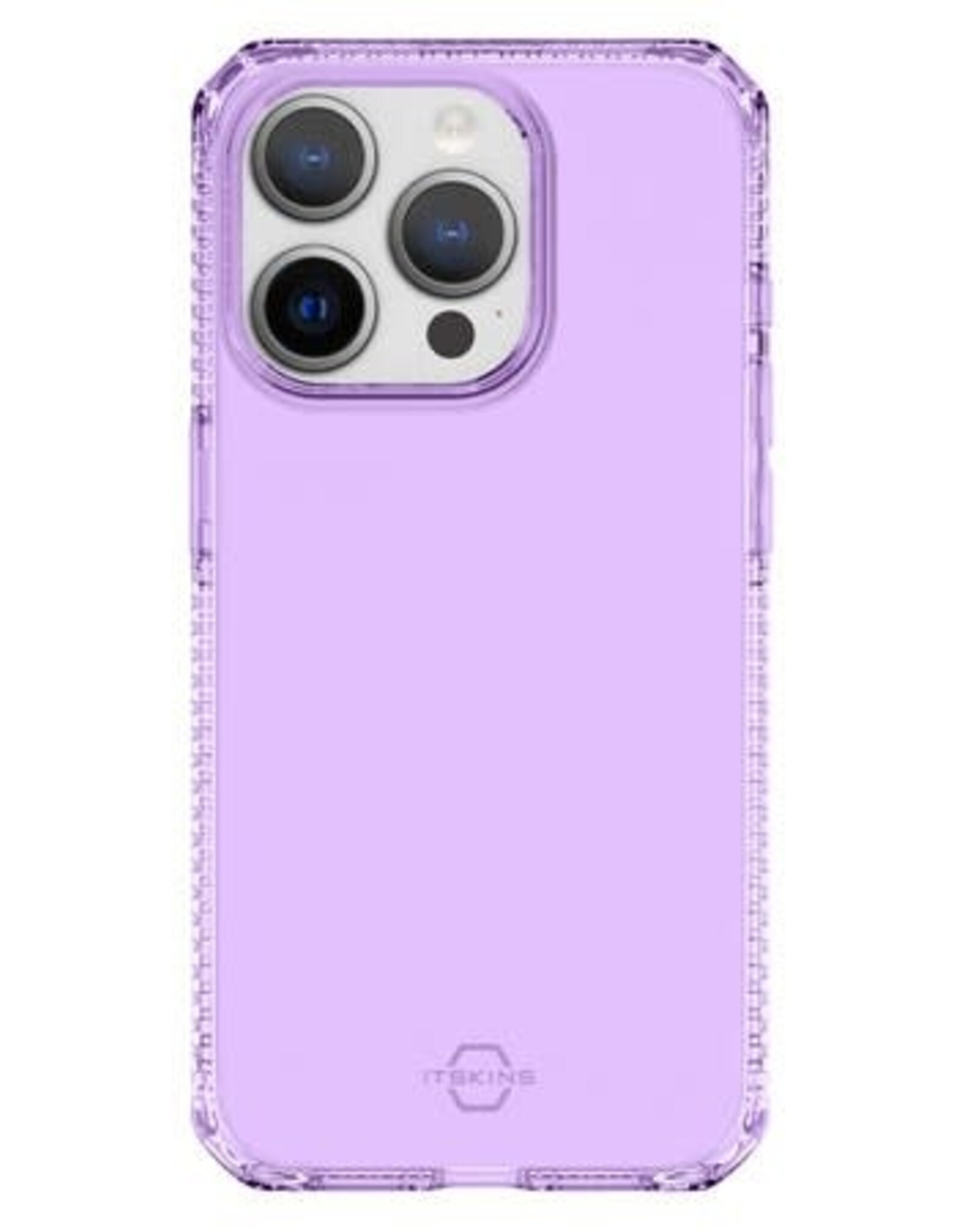 Spectrum_R Clear Case iPhone 15 Pro Light Purple