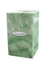 DECK BOX SATIN TOWER MARBLE LIME GREEN/WHITE