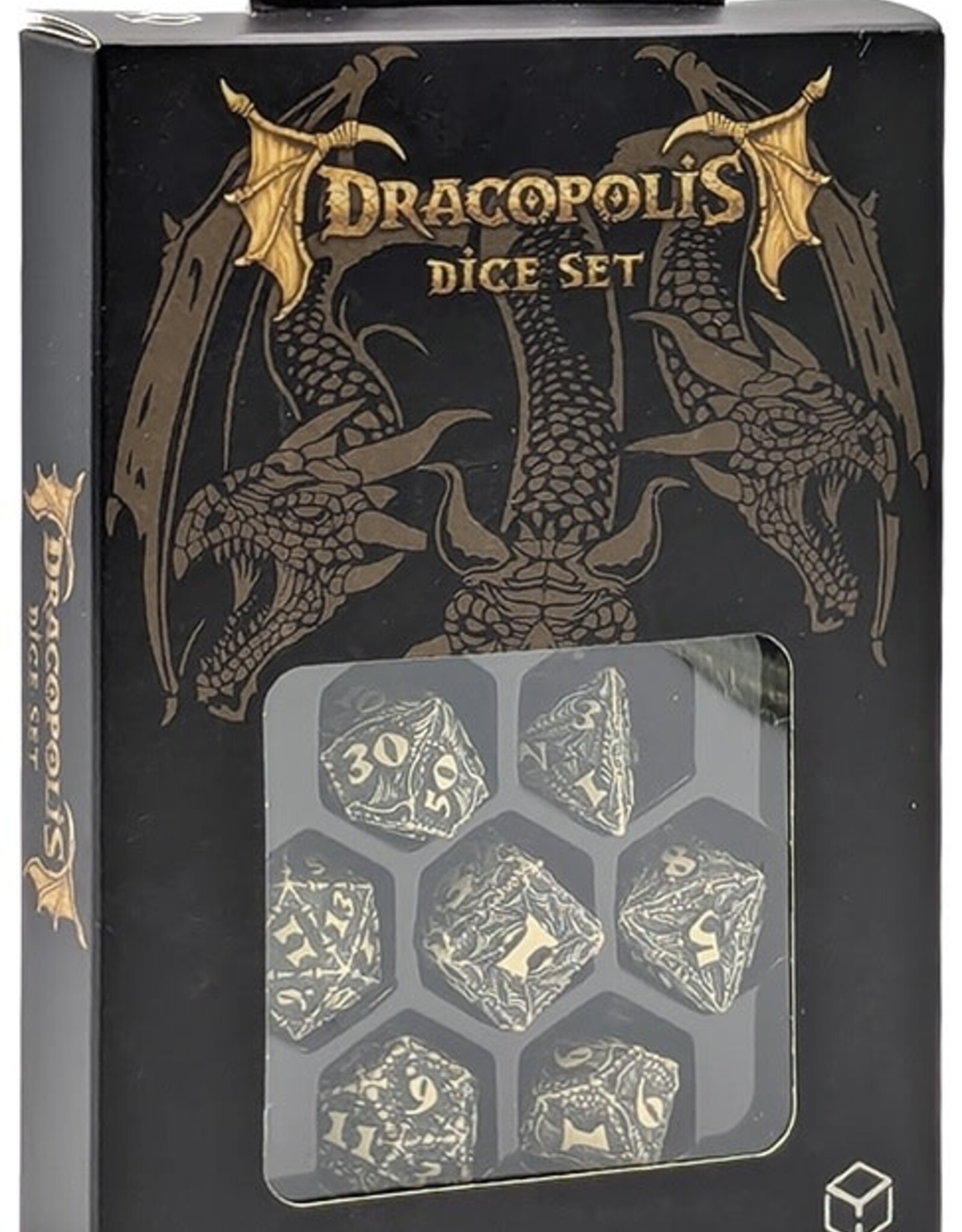 DRACOPOLIS DICE SET: THE SCANDINAVIAN  BLACKFANG