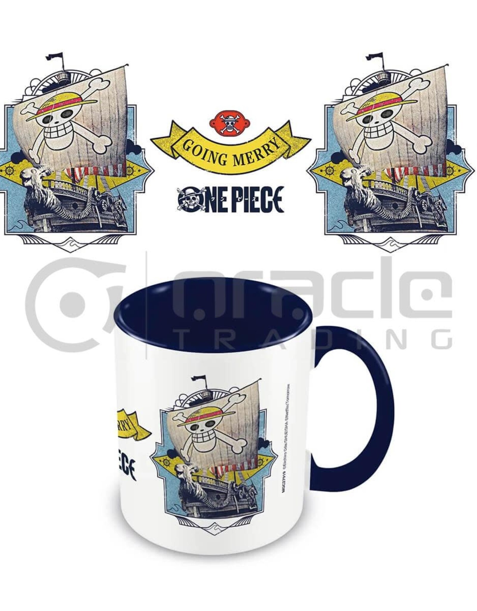 One Piece Mug - Going Merry (Inner Coloured)