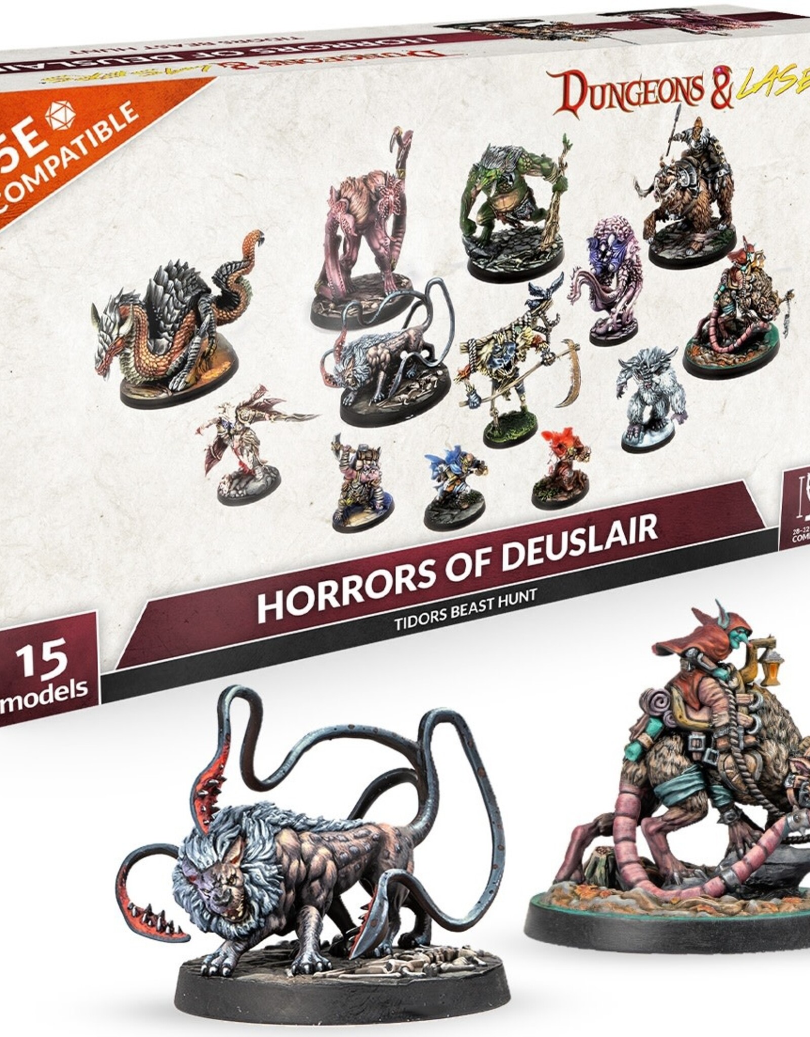 DUNGEONS AND LASERS DEUSLAIR HORRORS  OF DEUSLAIR