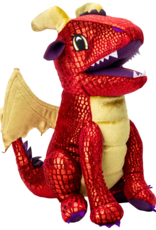 PLUSH DICE BAG RED DRAGON