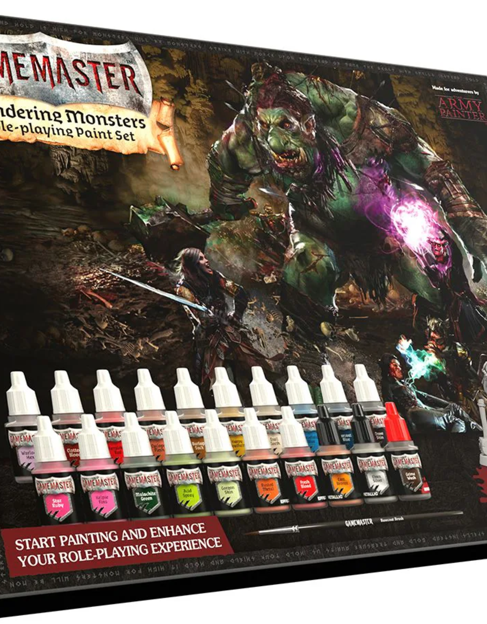 SALE - GAMEMASTER WANDERING MONSTERS STARTER ROLE-PLAYING PAINT SET