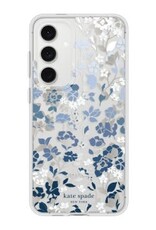 Samsung Galaxy S24 FE Kate Spade Protective Prints Case - Flowerbed Blue