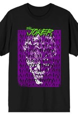 BATMAN - The Joker Rectangle Art Adult Black Tee XL/TG