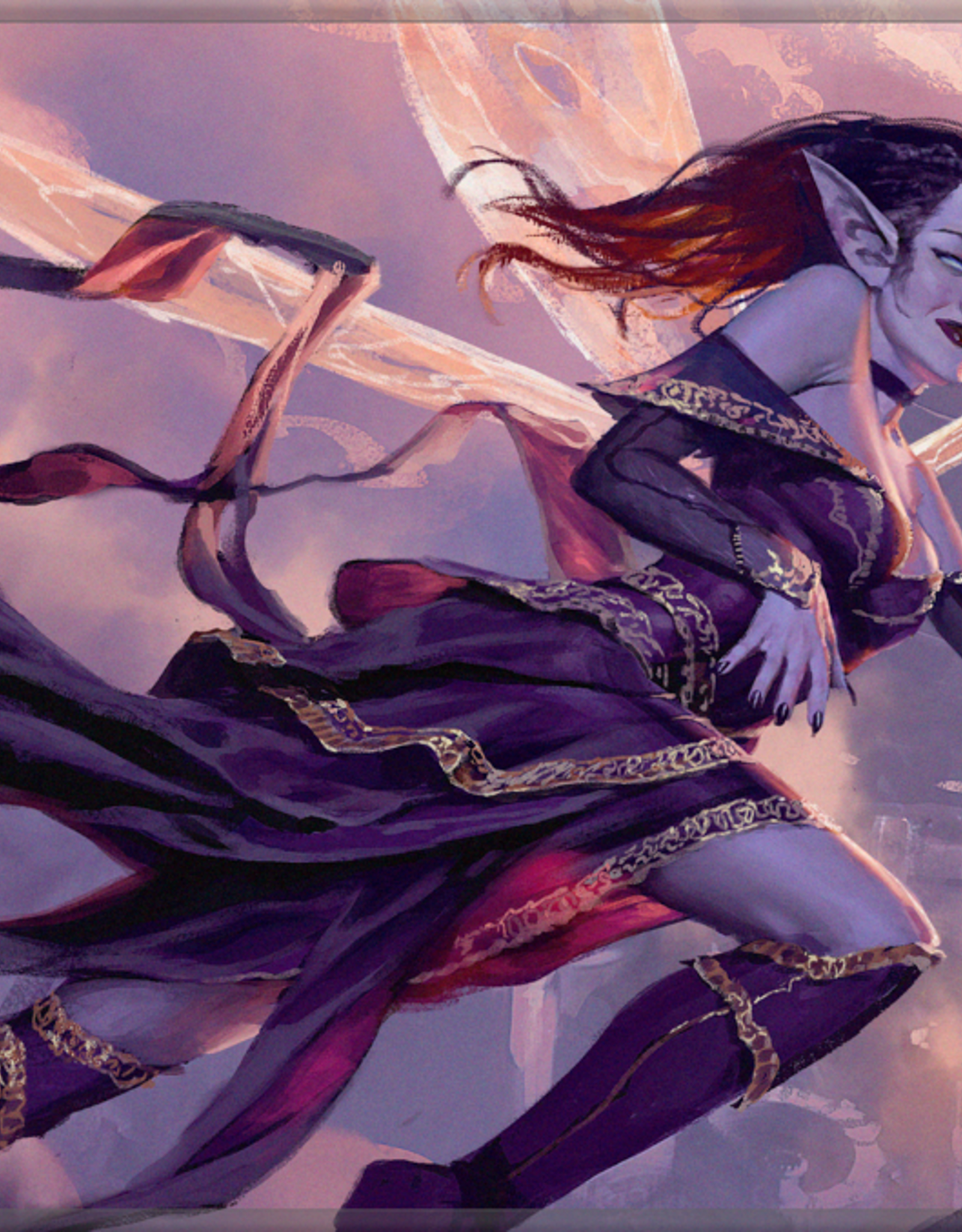 UP PLAYMAT MTG COMMANDER SERIES THREE COLOR SHARD ALELA STITCHED