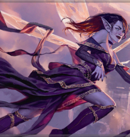 UP PLAYMAT MTG COMMANDER SERIES THREE COLOR SHARD ALELA STITCHED