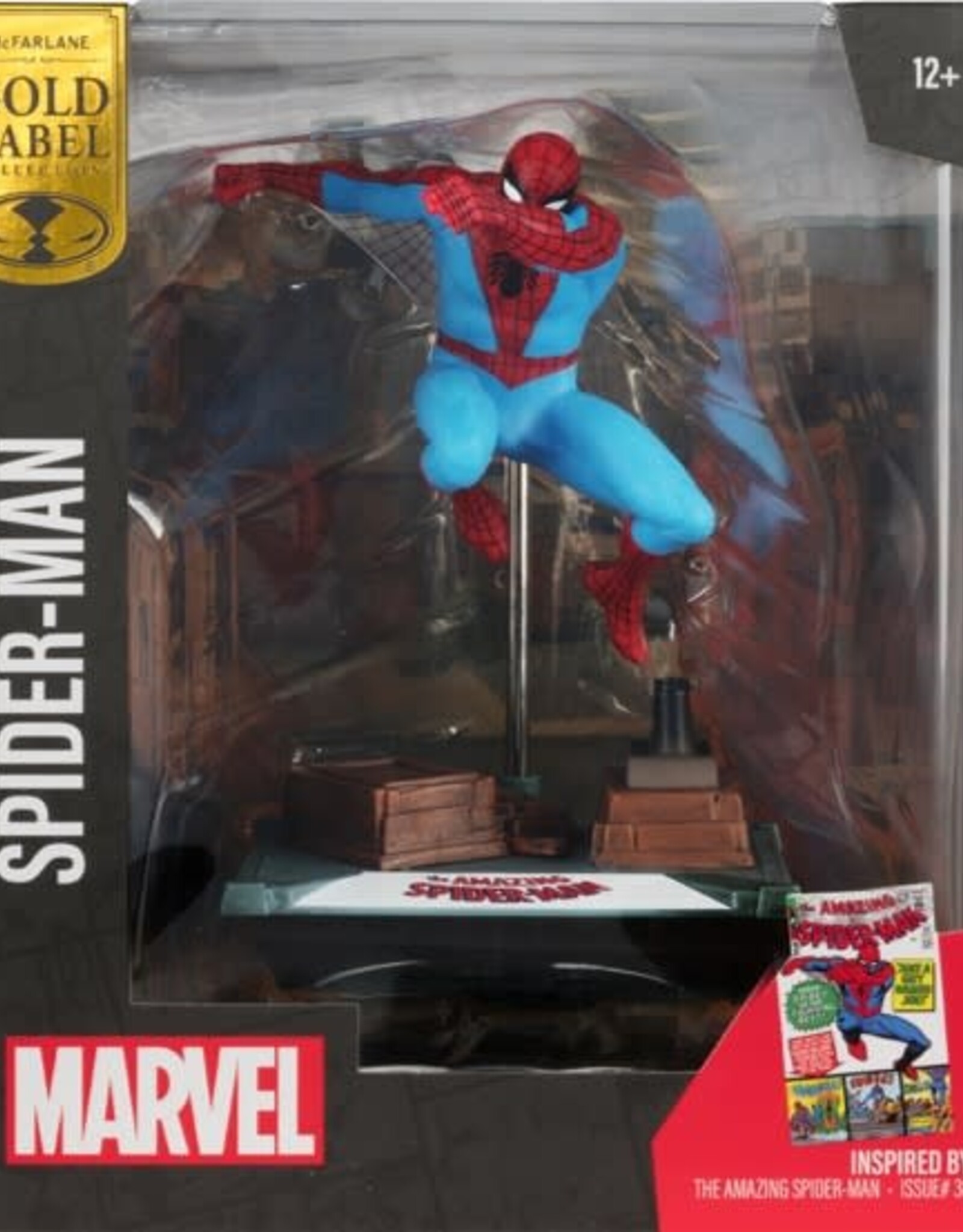 MARVEL COLLECTION 1:10TH WV1 - THE AMAZING SPIDER-MAN - GOLD LABEL (6)