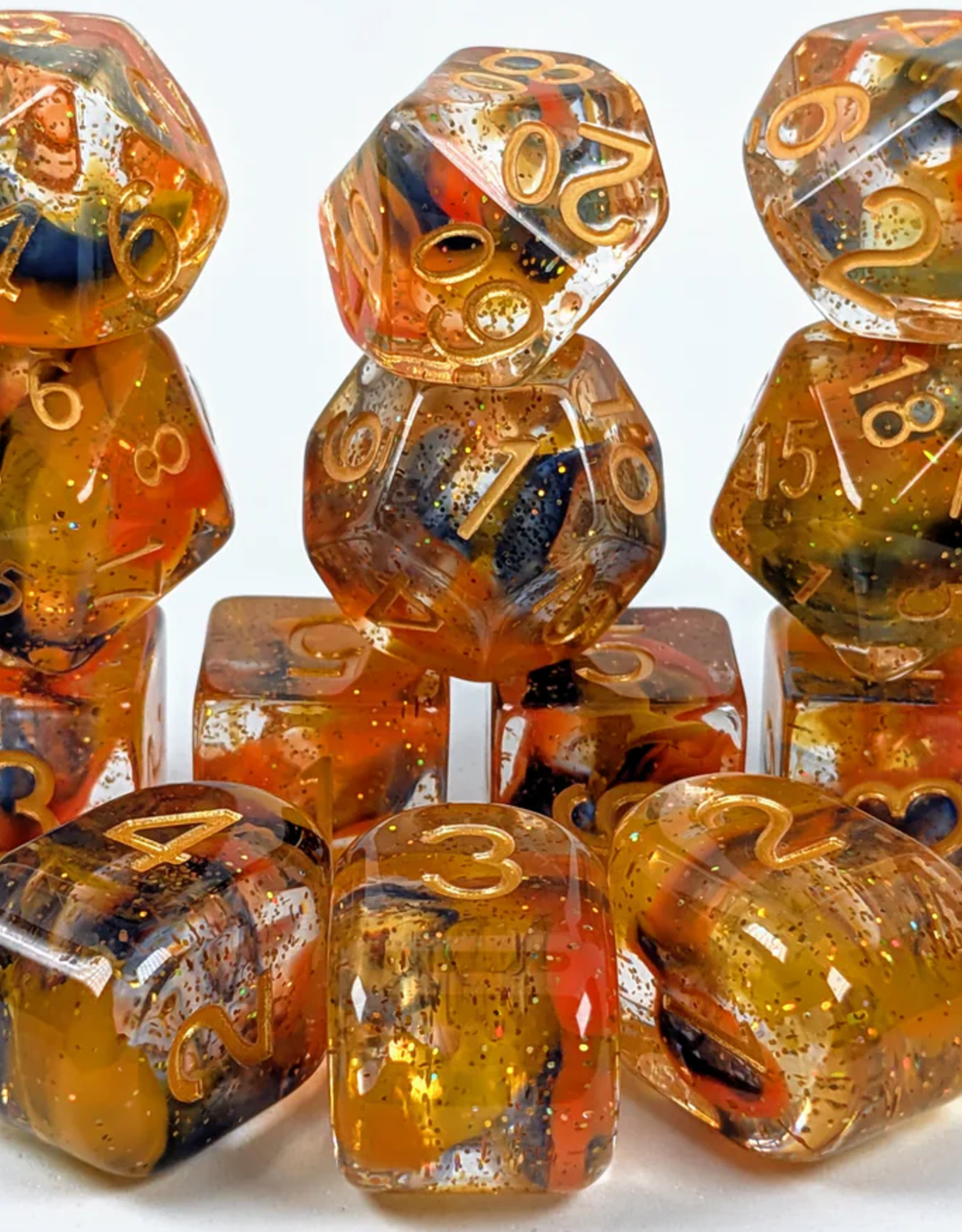 SET OF 15 DICE: COSMIC CLIFFS