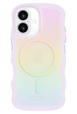 Wavy Case w/ MagSafe iPhone 16 Opal Iridescent