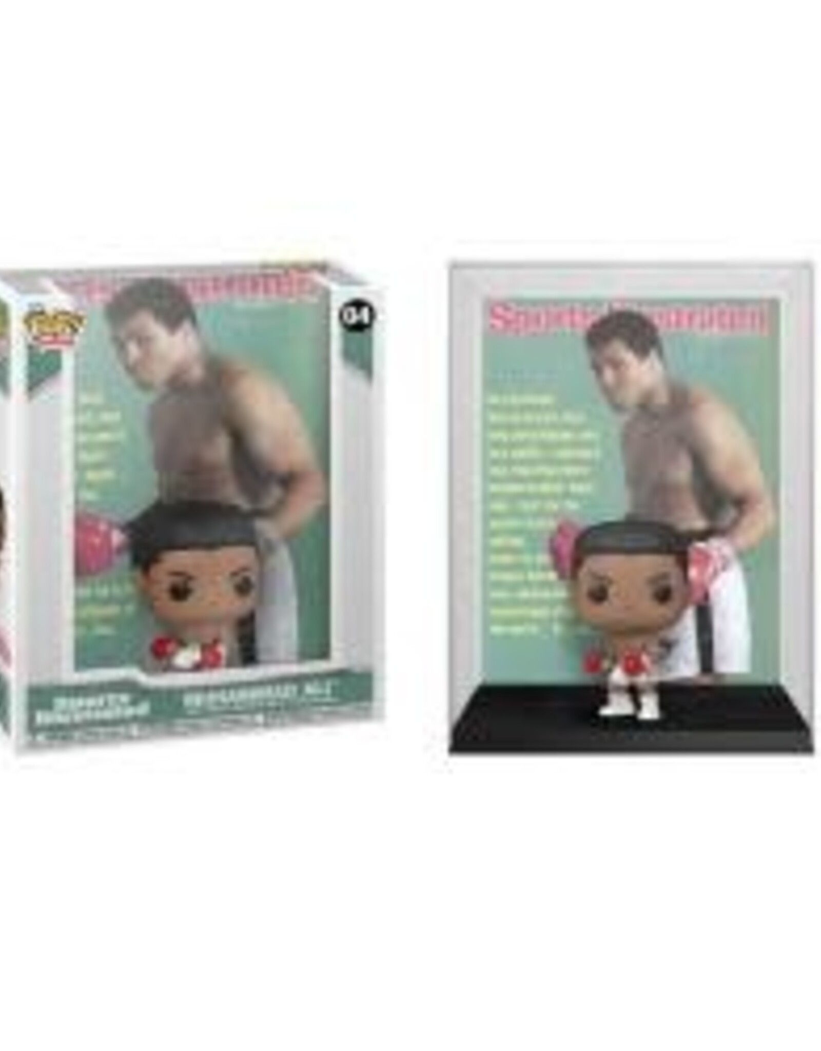 POP SPORTS ILLUSTRATED COVER MUHAMMAD ALI W/ PROTECTOR