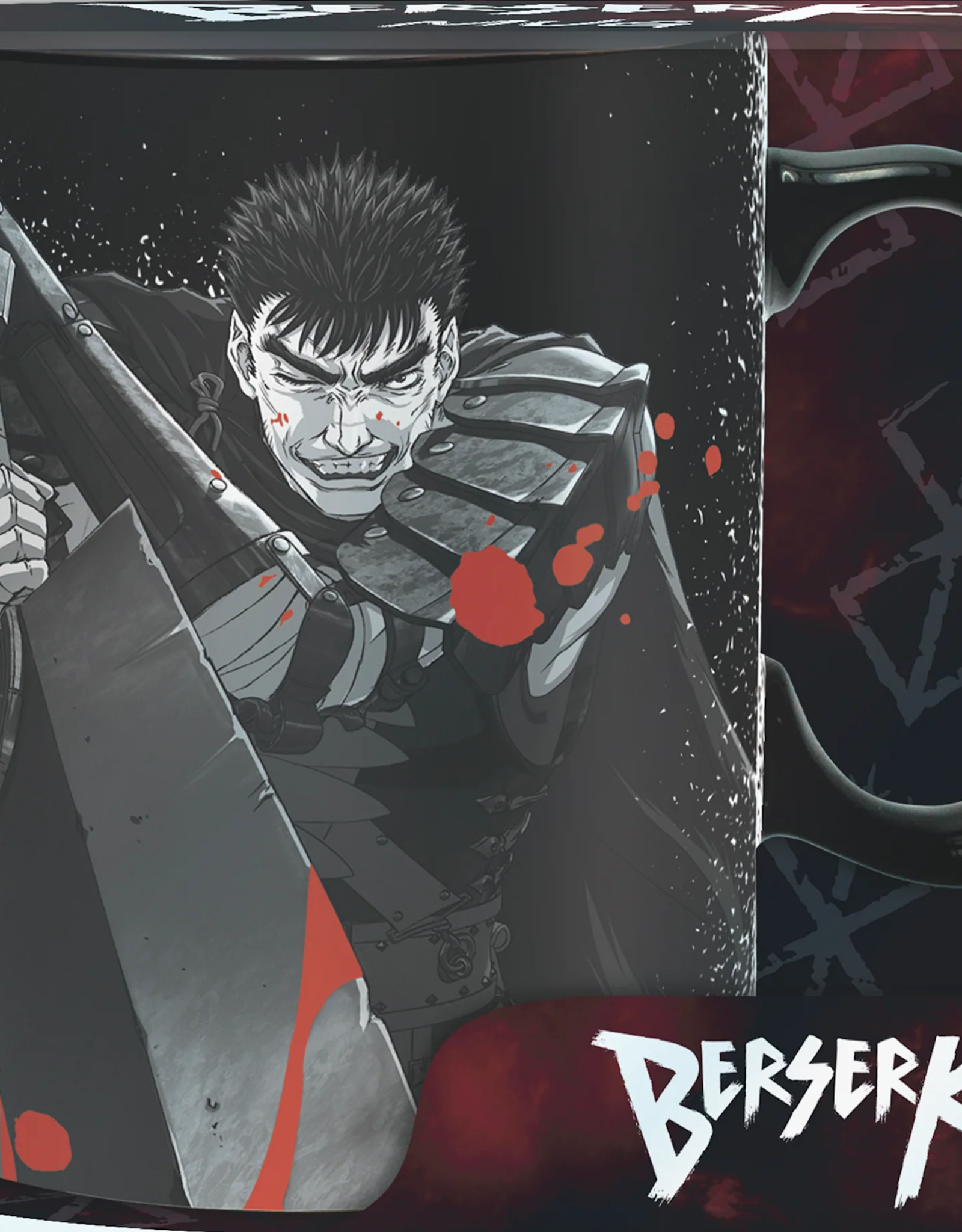 BERSERK GUTS AND GRIFFITH MUG 16 OZ