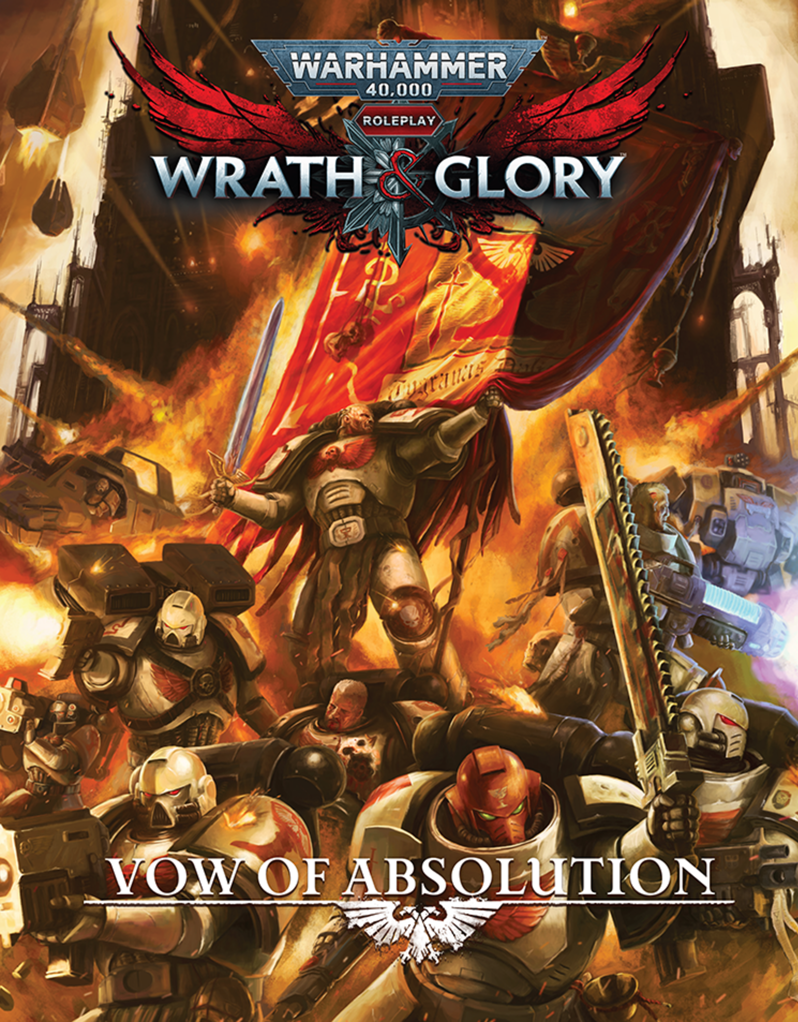 WARHAMMER 40K WRATH & GLORY VOW OF  ABSOLUTION HC