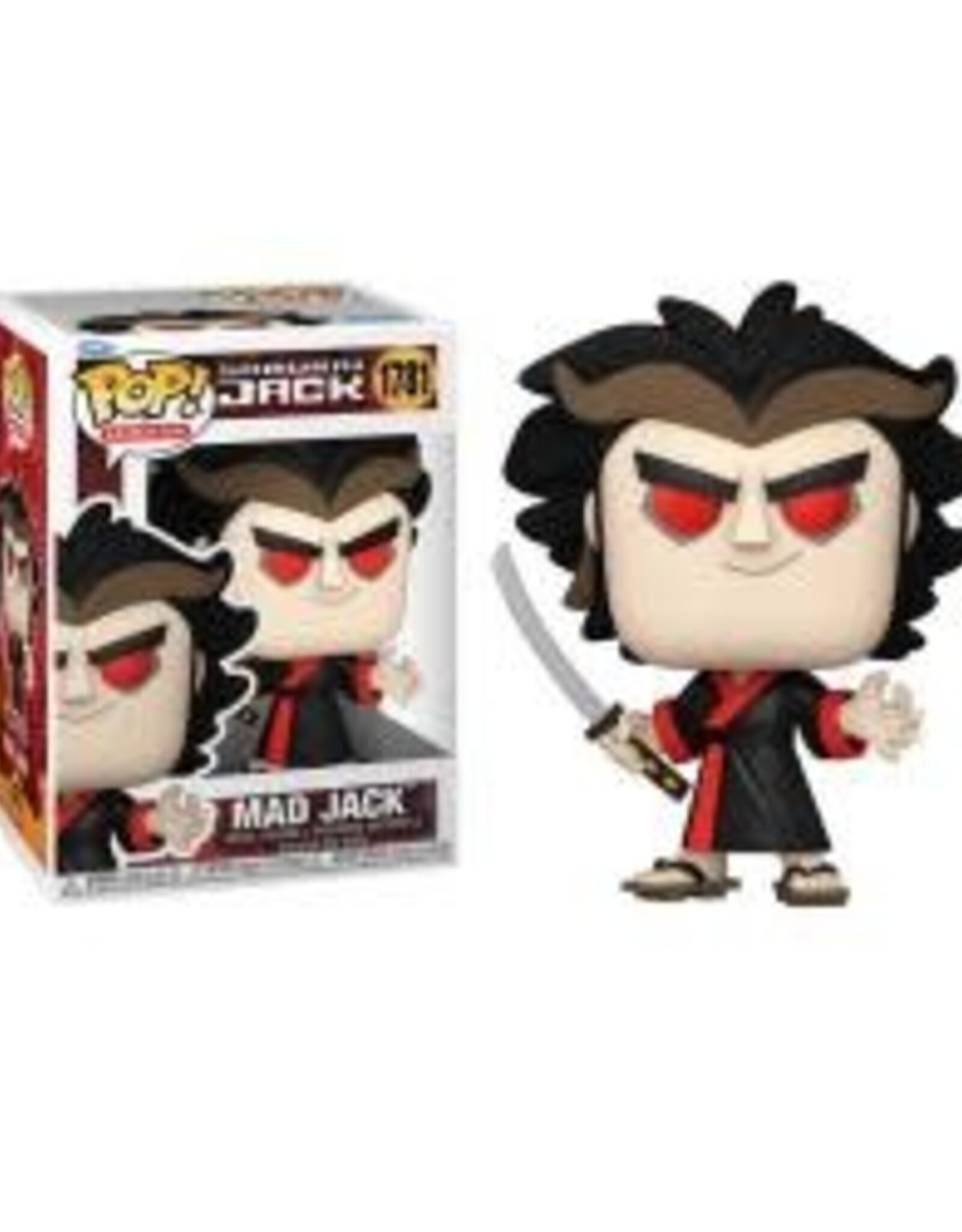 POP CARTOON NETWORK SAMURAI JACK MAD JACK