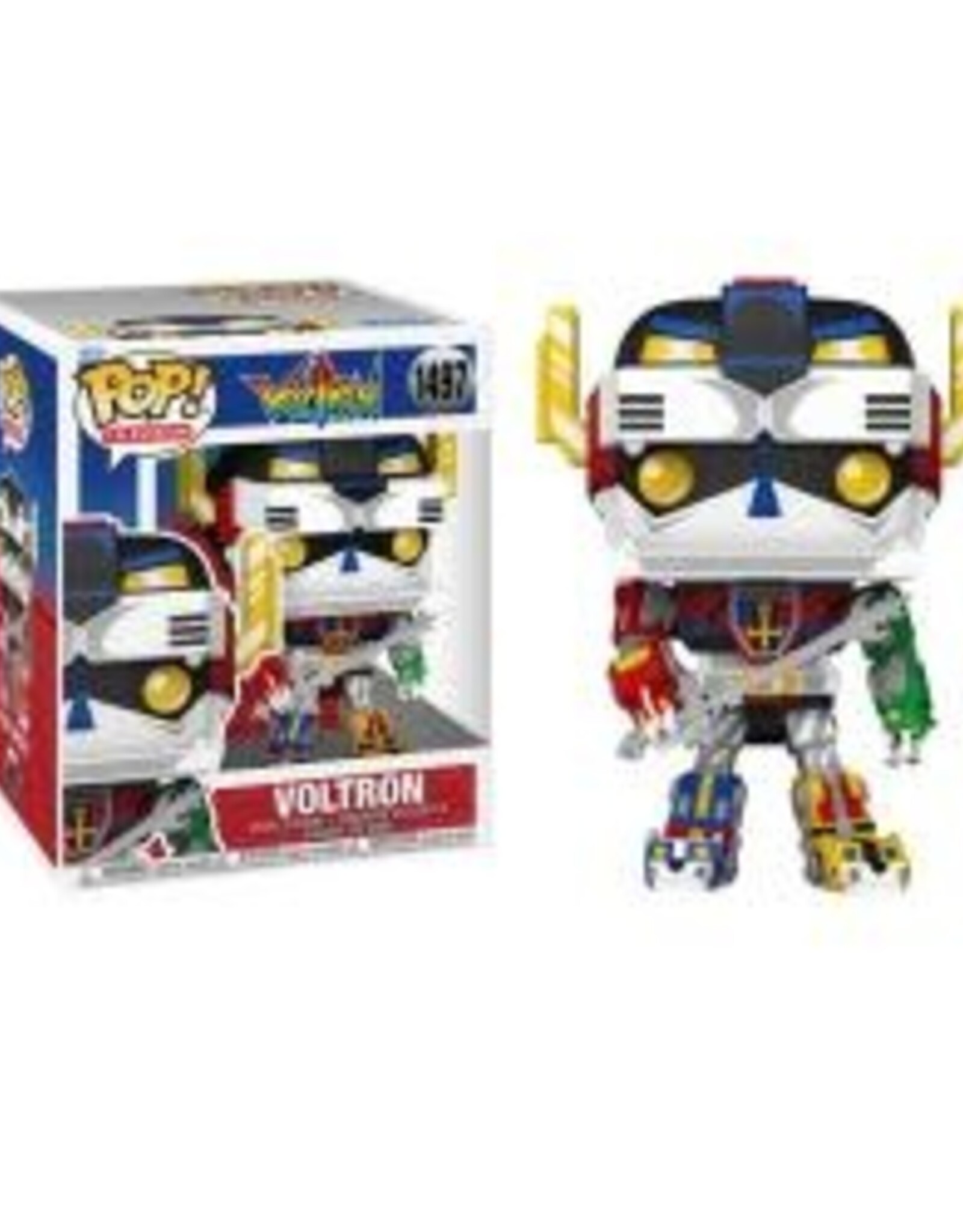 POP CARTOON NETWORK VOLTRON RETRO 6"