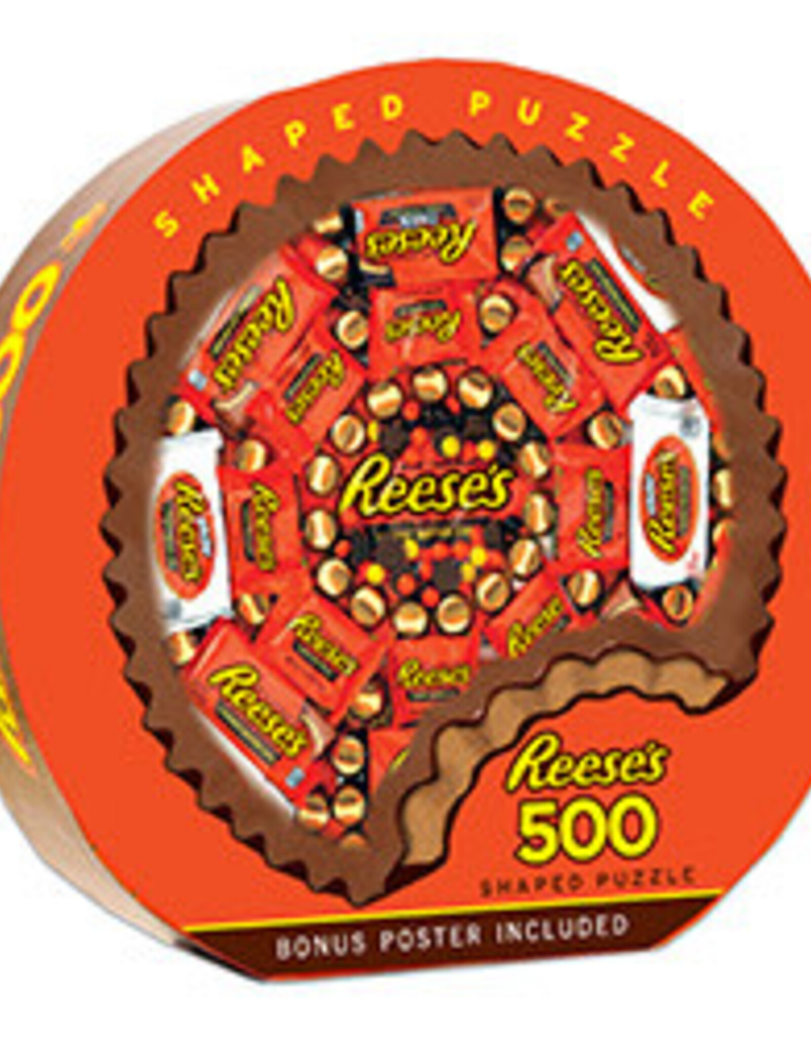 HERSHEY SHAPED REESES 500PC PUZZLE