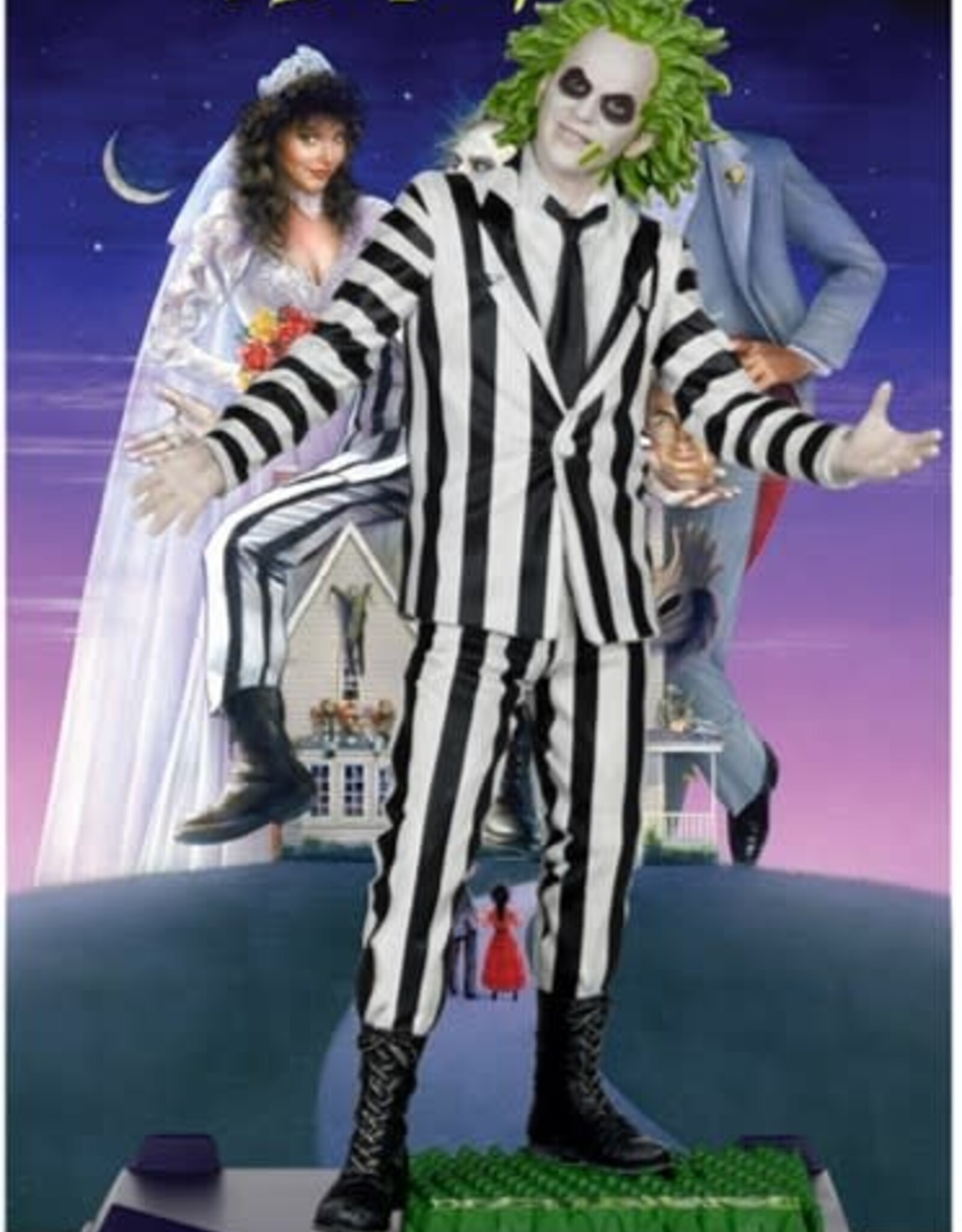 MOVIE MANIACS 6" POSED - BEETLEJUICE -  BEETLEJUICE 1