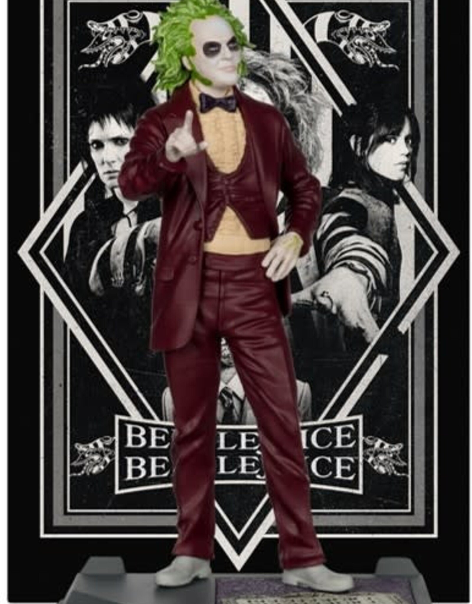 SALE - MOVIE MANIACS 6" POSED - BEETLEJUICE -  BEETLEJUICE 2