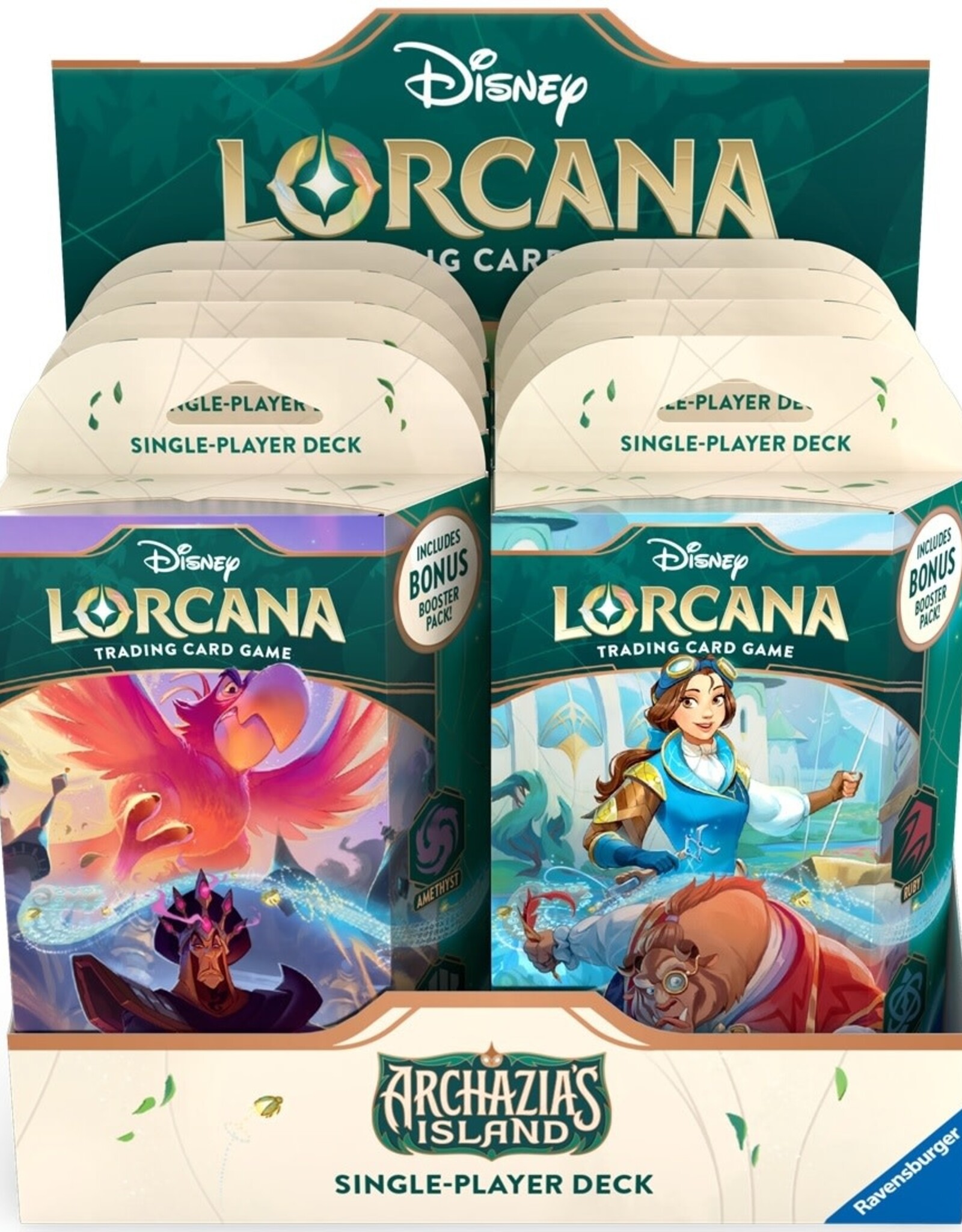 DISNEY LORCANA ARCHAZIA’S ISLAND STARTER DISPLAY 8CT