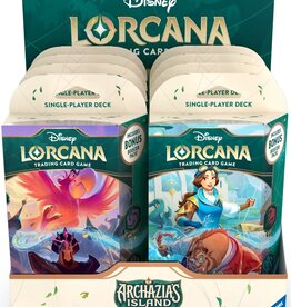 DISNEY LORCANA ARCHAZIA’S ISLAND STARTER DISPLAY 8CT