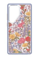 Samsung Galaxy S25 Ultra Otterbox Symmetry Series w/Magnets Clear Case - Purple - Wildflower
