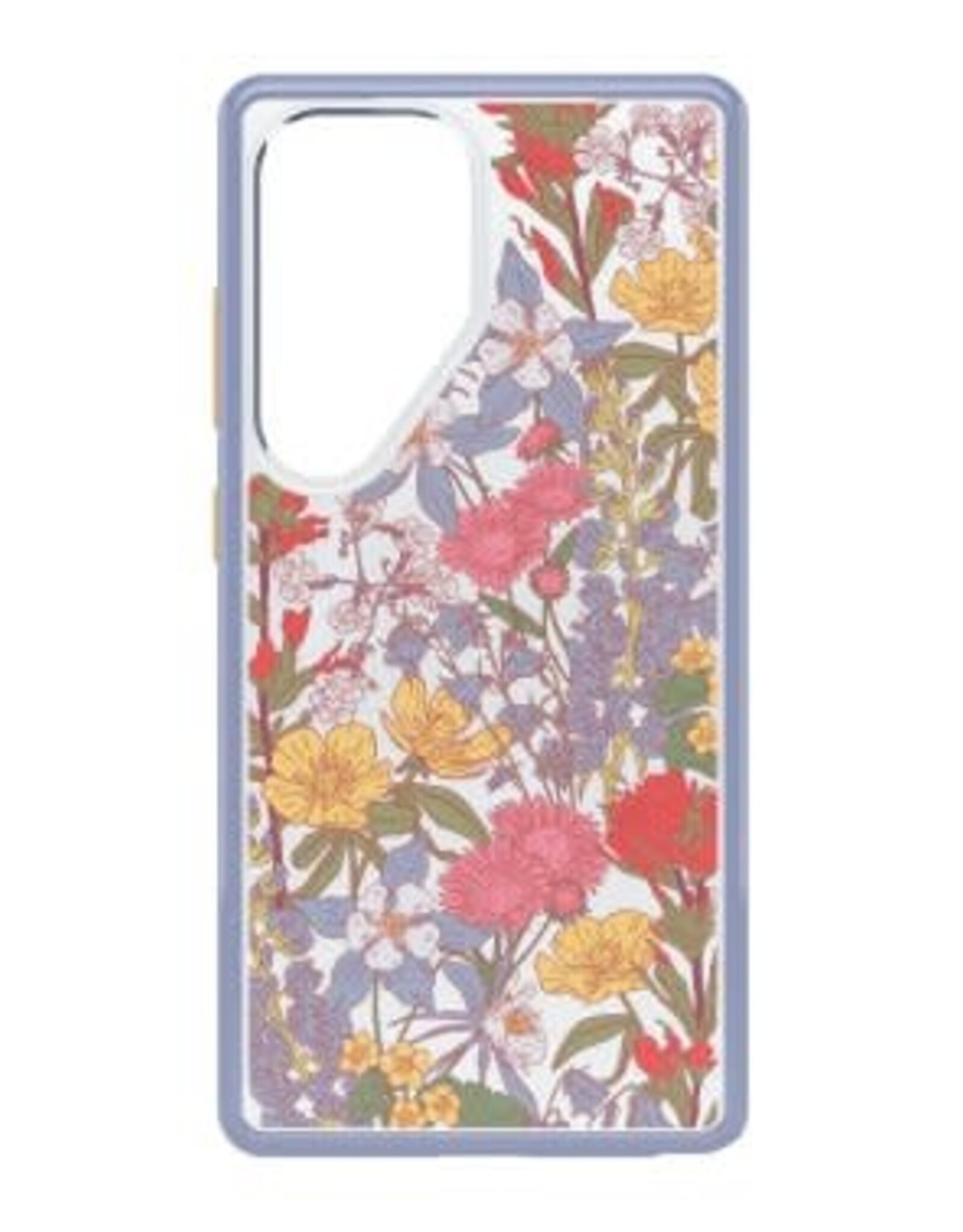 Samsung Galaxy S25 Ultra Otterbox Symmetry Series w/Magnets Clear Case - Purple - Wildflower