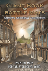 GIANT BOOK OF BATTLE MATS - STREETS,  SEWERS & CEMETERIES