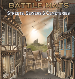 GIANT BOOK OF BATTLE MATS - STREETS,  SEWERS & CEMETERIES