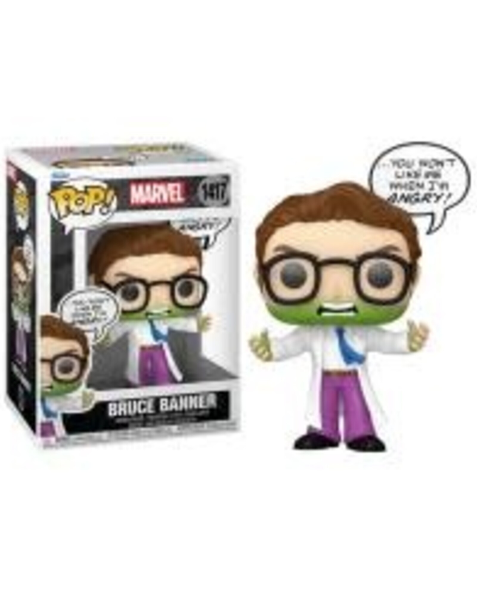 POP MARVEL SAYINGS BRUCE BANNER DONT MAKE ME ANGRY