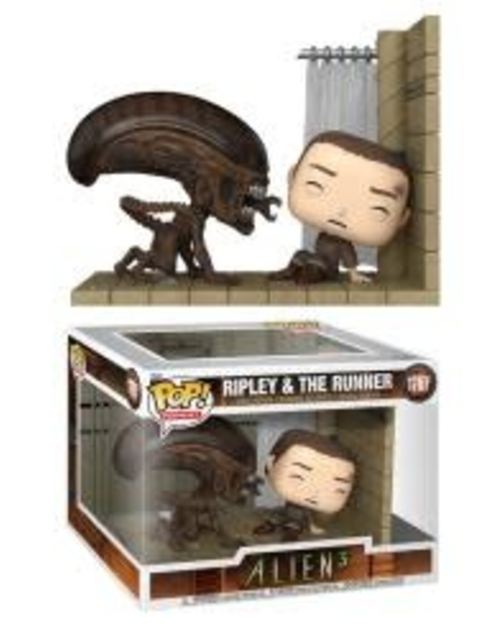 POP MOMENT ALIEN 3 RIPLEY & XENO