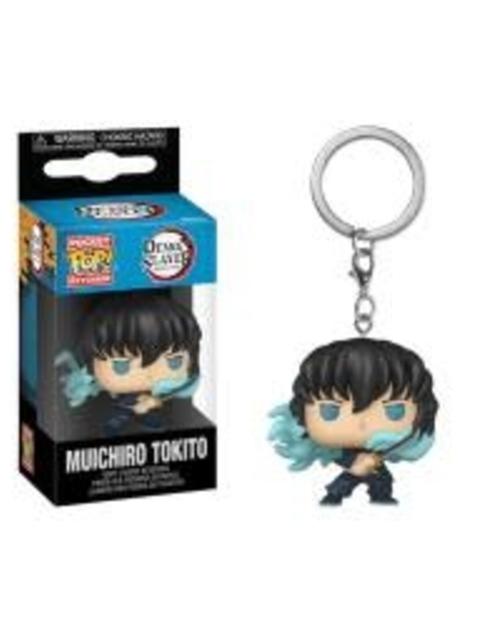 POP KEYCHAIN DEMON SLAYER MUICHIRO (ATTACK)