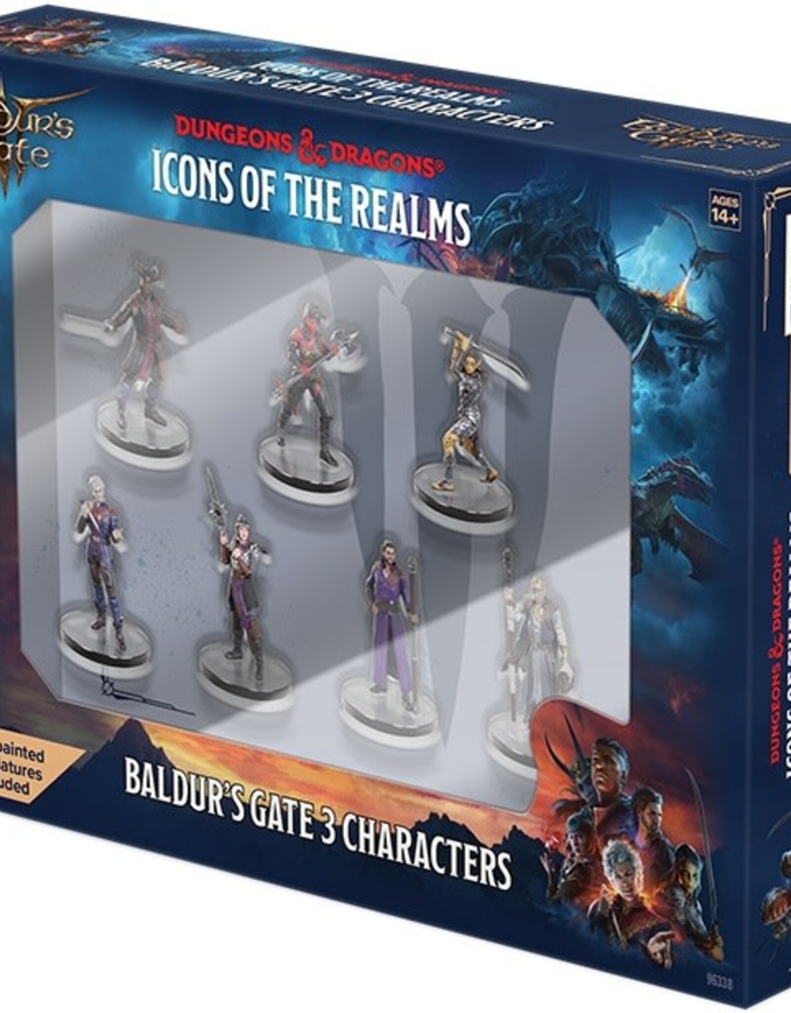 DND ICONS BALDUR'S GATE 3 CHARACTER  BOXED SET
