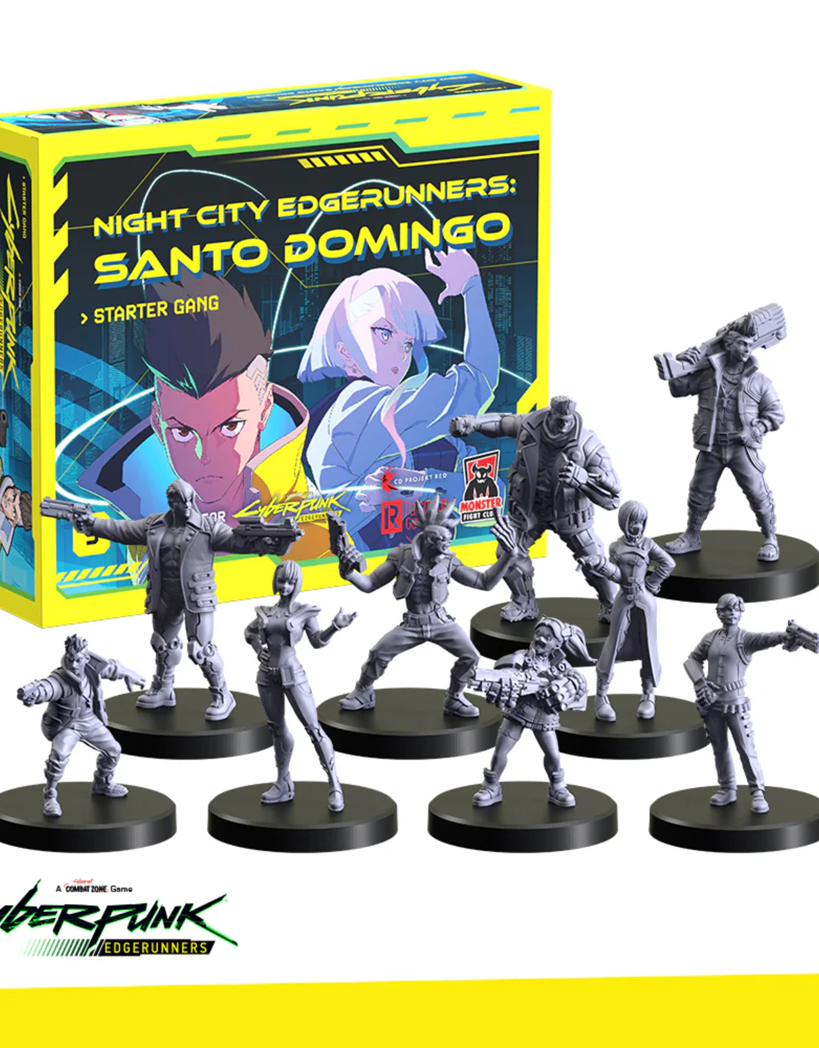 CYBERPUNK EDGERUNNERS SANTO DOMINGO  STARTER GANG