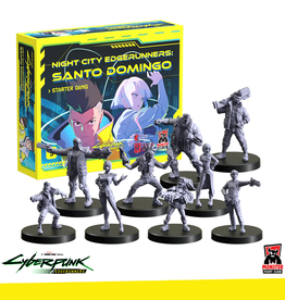 CYBERPUNK EDGERUNNERS SANTO DOMINGO  STARTER GANG