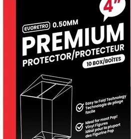 ER PREMIUM FUNKO POP PLASTIC PROTECTOR  4" 10PK