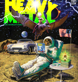 HEAVY METAL MAGAZINE #1 CVR A GREG  HILDEBRANDT