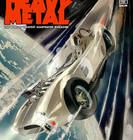 HEAVY METAL MAGAZINE #1 CVR D KERON  GRANT "GRIMALDI"