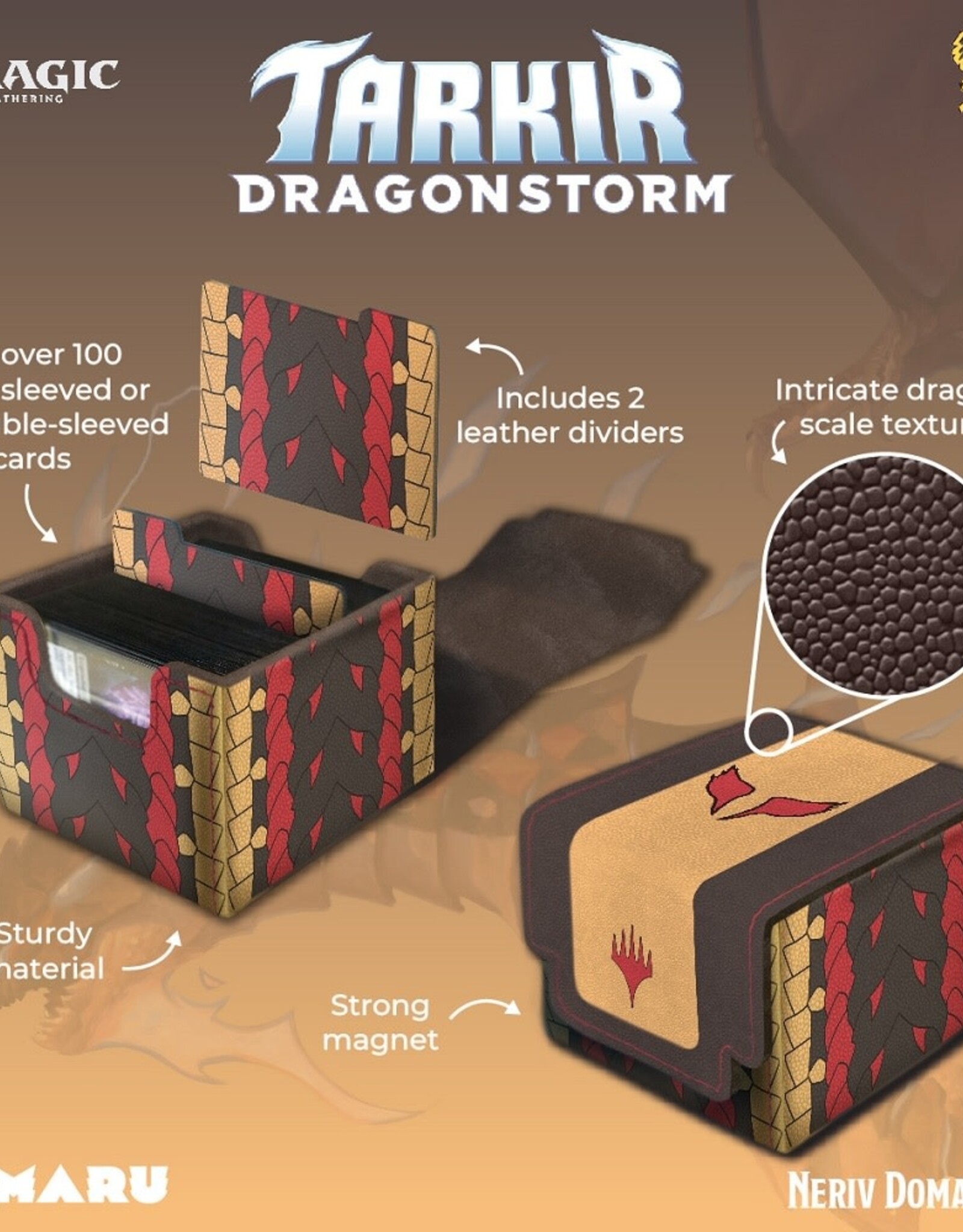 GATHERERS TAVERN MTG TARKIR DRAGONSTORM DOMARU BOX - NERIV