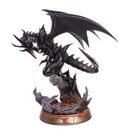 YUGIOH RED EYES B. DRAGON BLACK ED PVC STATUE 13"