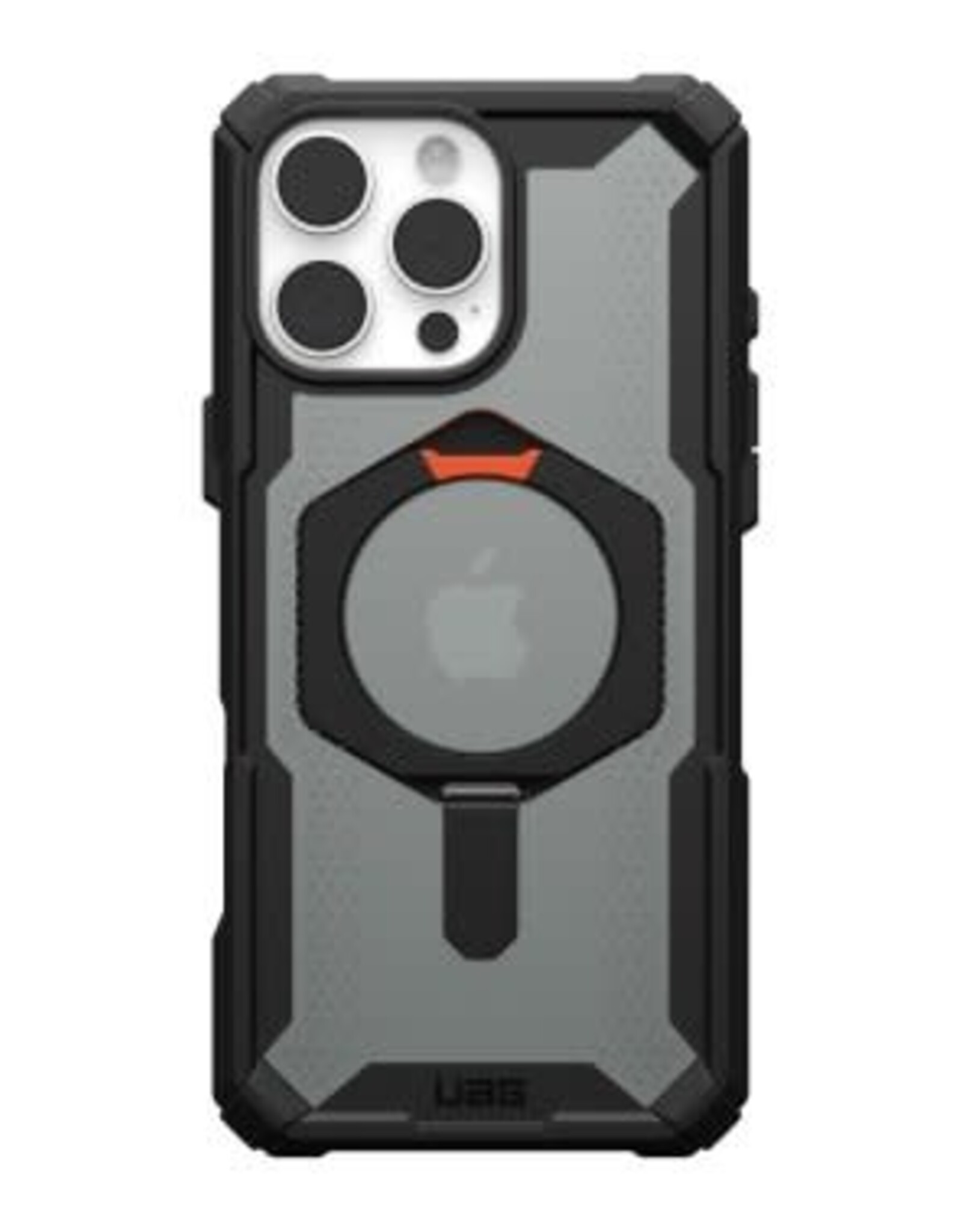 iPhone 16 Pro Max UAG Plasma XTE Kickstand MagSafe Case - Black/Orange