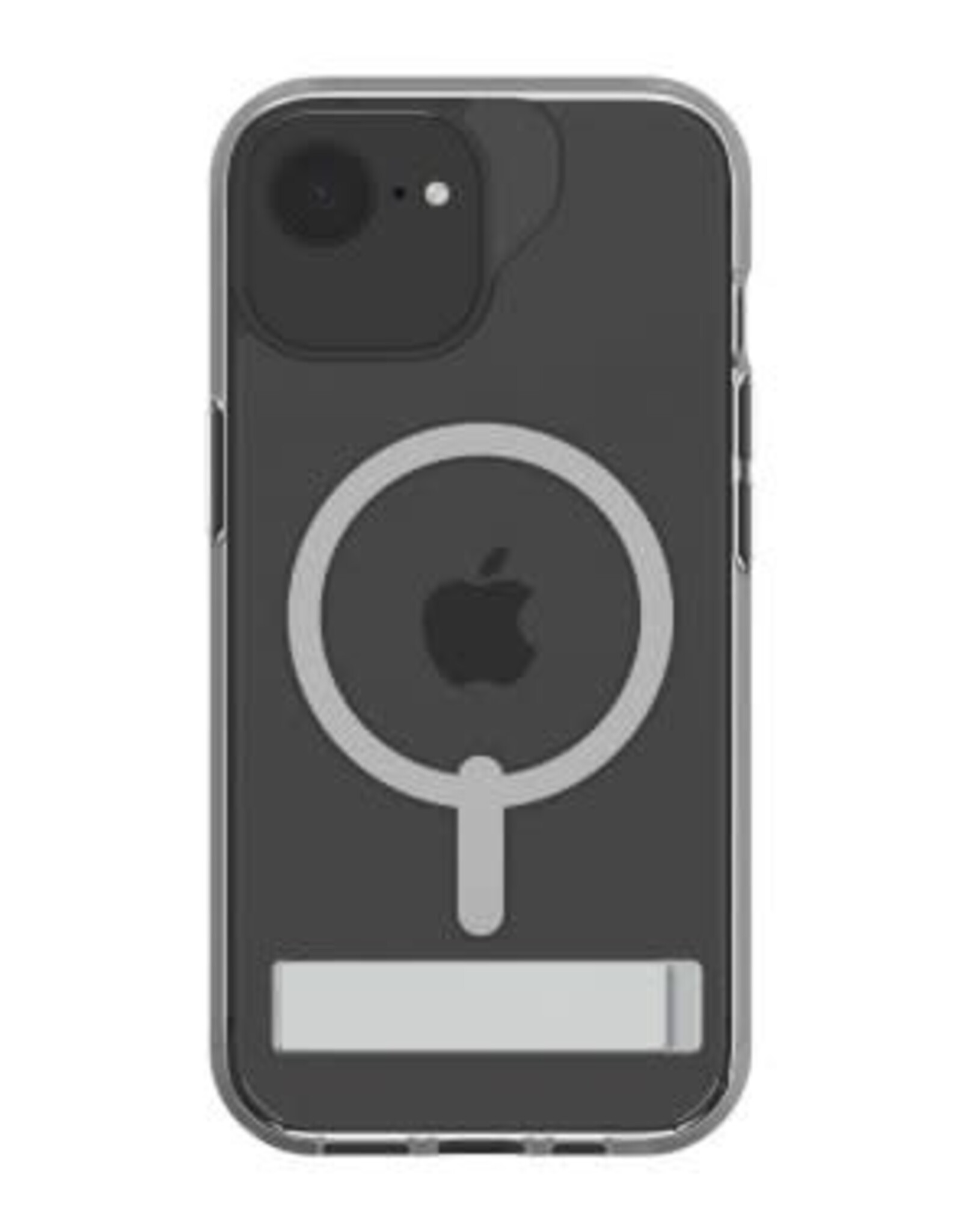 iPhone 16e/15/14/13 ZAGG Graphene Crystal Palace Snap Kickstand Case - Clear