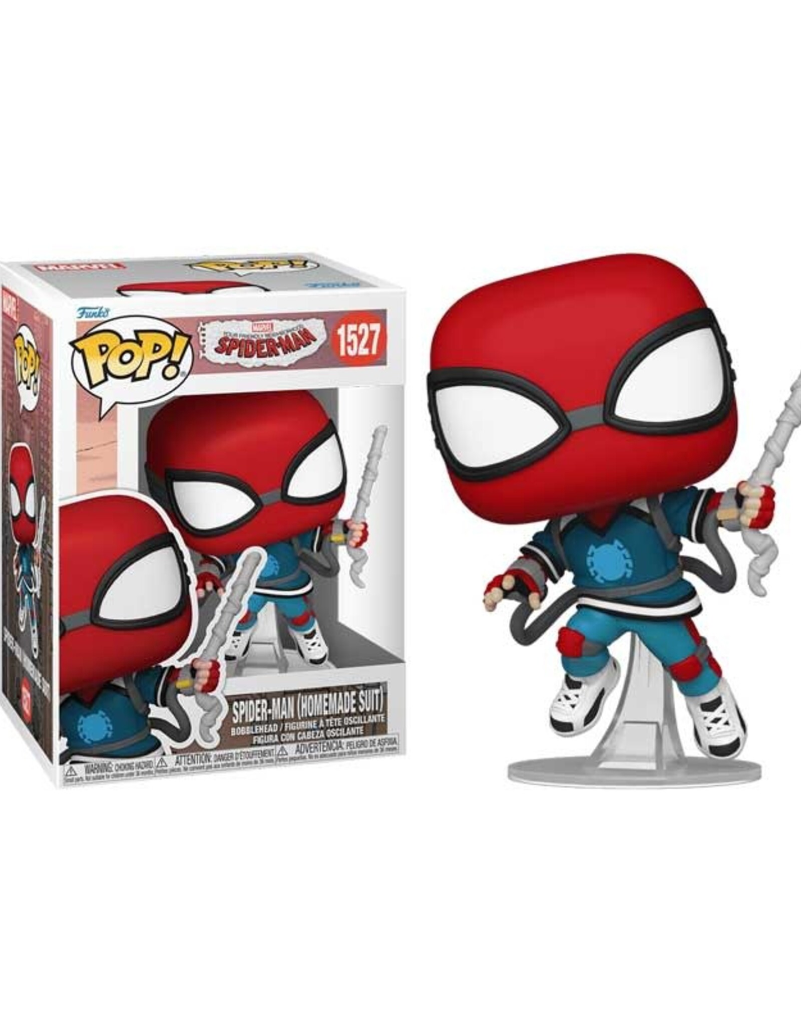 POP MARVEL FNSM SPIDERMAN PROTO SUIT FRIENDLY NEIGHBORHOOD SPMN