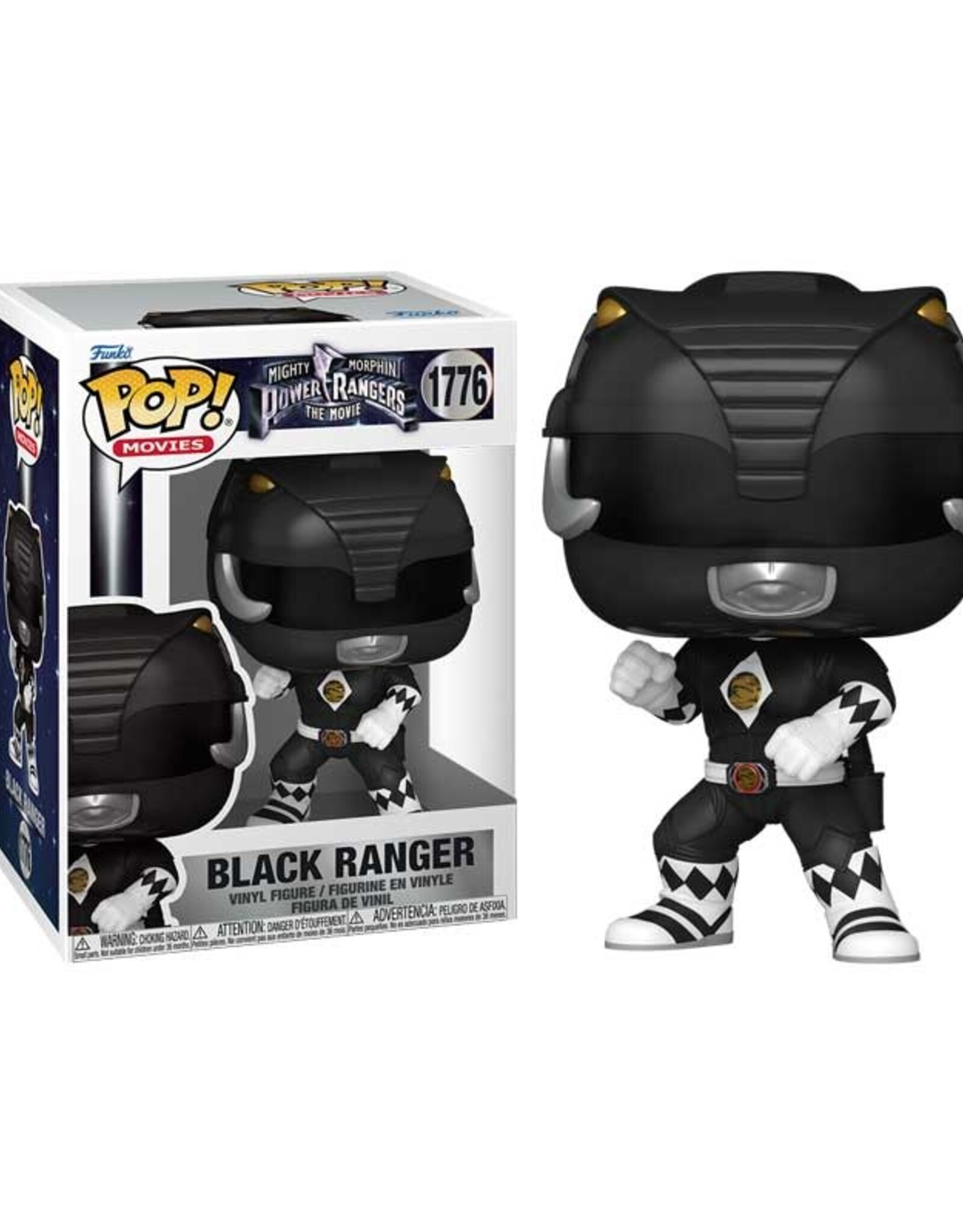 POP POWER RANGERS 1995 MOVIE BLACK RANGER